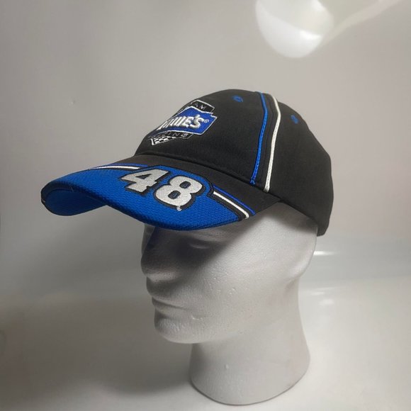 Chase Authentic Team Lowe's Racing 48 Men's Embroidered Adjustable Strapback Cap - Picture 2 of 7